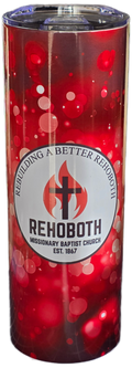 RMBC Red Logo Skinny Tumbler